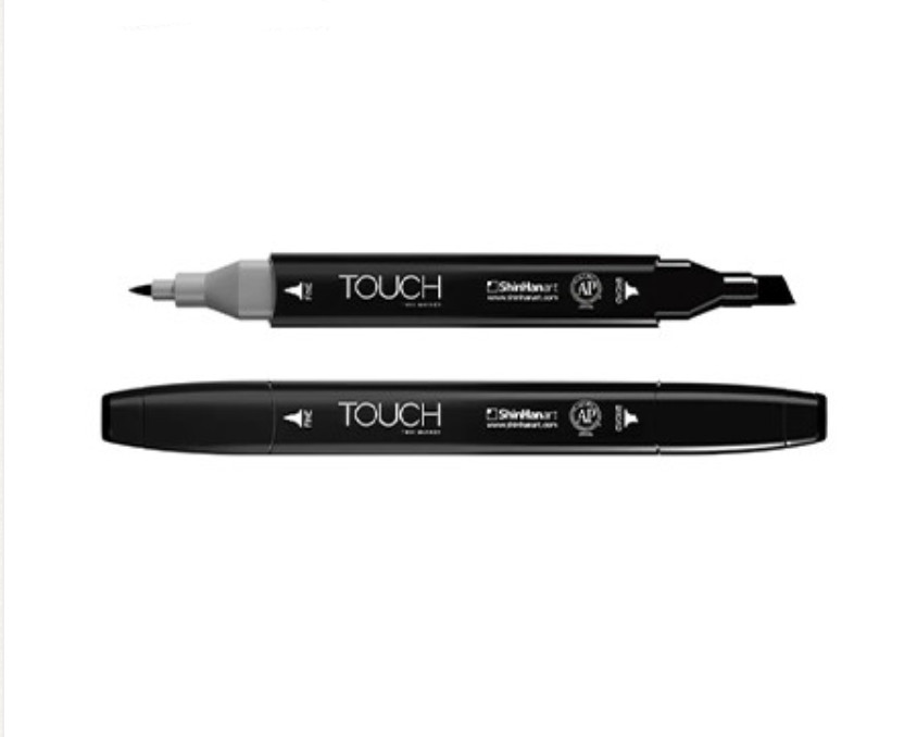 ShinHan Art TOUCH TWIN Marker Pen single (204 colors) – Choose Color-