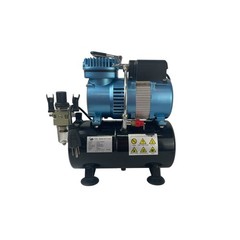 Master Airbrush 1/5 HP Cool Runner II Dual Fan Tank Air Compressor K (CSC053310)