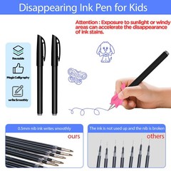 24Pcs Magic Pens & Refills for Grooved Handwriting Workbooks