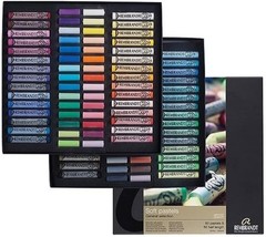 Tarensu Rembrandt soft pastel 120 color set Normal size 60 half size 60 Painting