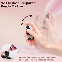 24 Colors 20ml Airbrush Gel Nail Polish Set for Nail Art Gradient French