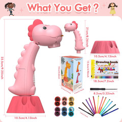 Drawing Projector for Kids,Tracing and Drawing Projector with 96 Slide Cartoon P