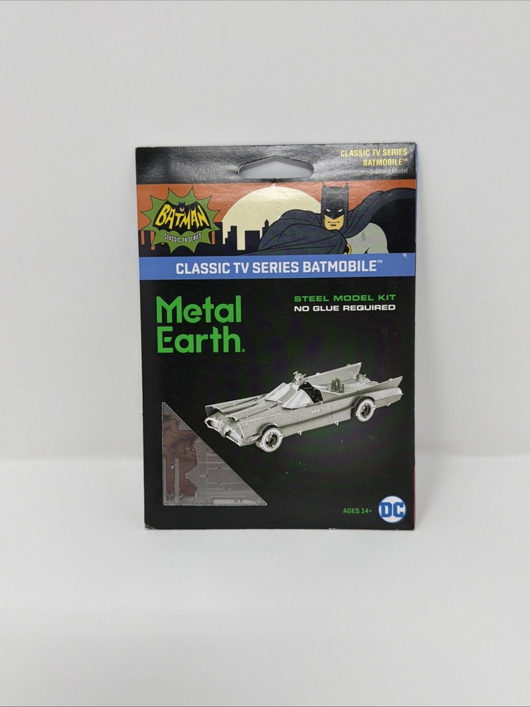 Metal Earth Batman Classic TV Series Batmobile Steel Model Kit No Glue Required