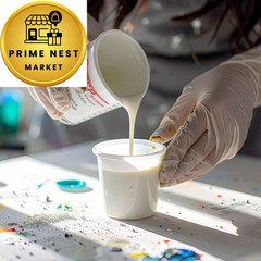 TCP Global Complete Paint Mixing Deluxe Kit, Wood (Natural)