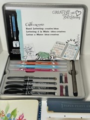 Manuscript Callicreative Hand Lettering Set w/2 How to Calligraphy books