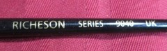 JACK RICHESON 9040 SERIES WATERCOLOR PAINT BRUSH FLAT SIZE 10 UK BLACK GOLD TIP