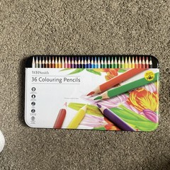 WHSmith Artist’s Colouring Pencils – Pack of 36. NEW SEALED BOX.