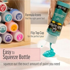 Acrylic Multi-Surface Paint Classic Green 2oz – Non-Toxic & Water-Resistant