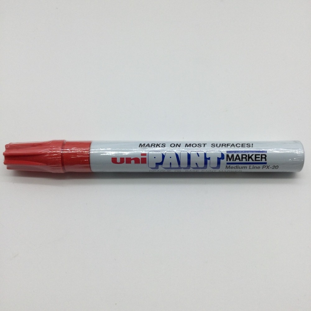 Uni Paint Marker Medium Line PX-20 Opaque, Oil Based Paint Marker Choose Color
