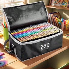 Alcohol Marker Pens Set Dual Tip 12 168 Colors Sketch Drawing Art Markers