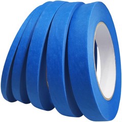 DoAy Blue Painters Tape 1/4″ 3/8″ 1/2″ 0.25″ 0.37″ 0.50″ 0.62″ 0.75″,