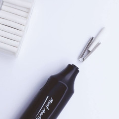 Electric Eraser, Includes 30 Eraser Refills. Suitable for Use with Graphite P…