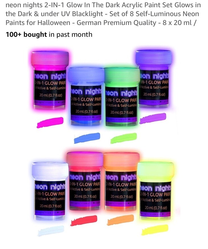 Glow In The Dark | Luminescent | Phosphorescent | Self-luminous Pain