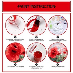 Paint by Numbers for Adults Beginner, Lisbon Tram Portugal Adult Paint by Number