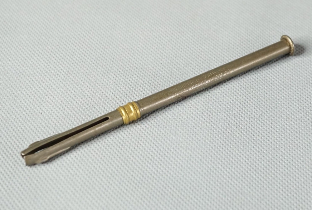 Antique French Crayon Drafting Pencil Pastel Charcoal Holder 6mm. Bi-Bosse #2710
