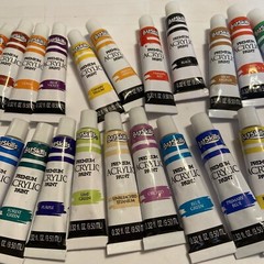 ARTSKILLS Acrylic Paints 22 Piece Artist Quality Vibrant Colors 0.32 Oz