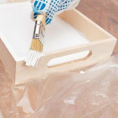 8 Pack Extra Large 12×9 Ft Plastic Drop Cloth Thick Painter Cover Painting Prote