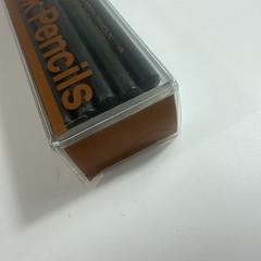 10 High Quality Graphite Stick Drawing Pencils (2 each: HB, 2B, 4B, 6B, 8B)