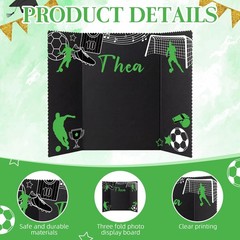 Soccer Senior Night Gifts 48 x 36” Large Trifold Poster Board Graduation Pho…