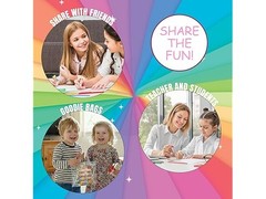 ABG Accessories Smarties Tear and Share No Bleed Highlighters 8Pk
