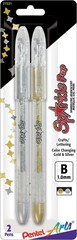 Pentel Sparkle Pop Gel Pens Iridescent Ink Color Changing Writing Instrument
