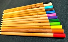 【Directly sent from Japan】”Kita-Boshi” color Pencil set 36 color/Incence Cedar