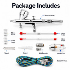 Airbrush Pen Kit | All Tools Included, Ready to Use | For Art & Design