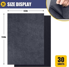 Carbon Paper for Tracing Transfer-Paper Pad, 30 Pcs Black Graphite Copy Paper