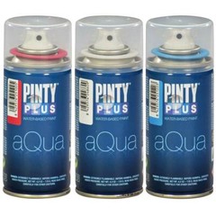 Arts & Craft Spray Paint, Pintyplus Aqua Mini Holiday Pack (Red, White, Blue)