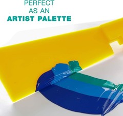 12″ X 12″ Autobody Filler Plastic Mixing Board/Palete (Pack of 2) – Also Useful