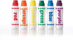 DO A DOT ART Markers 6-Pack Rainbow Washable Paint Marker Kids Toddler Craft USA