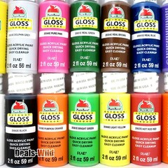GLOSS Apple Barrel Paint Acrylic Craft 2oz Indoor or Outdoor