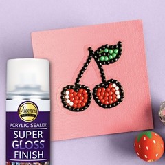 Aleene’s Spray Acrylic Sealer, Super Gloss Clear Finish for DIY Crafts