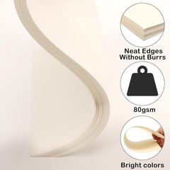 8.5”x 11” Cream Art Drawing Paper for Painting Construction 8.5×11 70P, beige