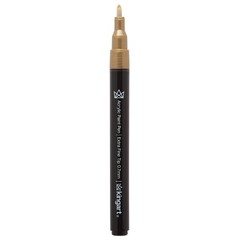 6 Pcs Metallic Gold Silver Paint Pens Extra Fine Tip Acrylic Marker Quick Dry