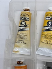 Windsor & Newton Artist/Oil Colour – Lot of 12 +Case