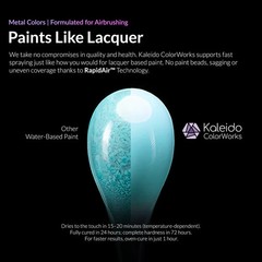 KALEIDO 12 Metal Colors Set FAST SHIPPING {FREE CLEANER+THINNER}