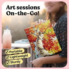 Chalkola 8×10 Canvas for Painting (15 Pack) – Small Canvases for Painting | 100%