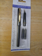 2-Sets: Calligraphy Set, MDP400 By Manuscript Pen And Forever In Time Calligrahy