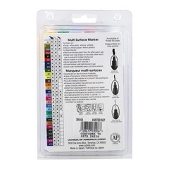 Marvy DecoColor Glossy Oil Base Paint Markers