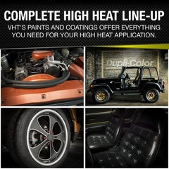 High Temp Satin Black Chassis Spray Paint 11oz One Step Epoxy Coating NEW