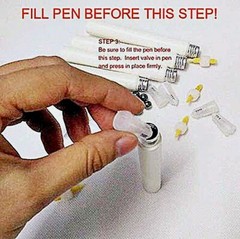 10 Empty new refillable reusable DIY paint pens for artists wood rocks glass etc