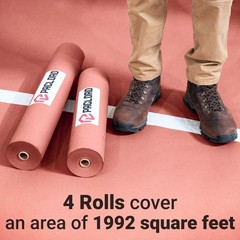 Floor Protection Paper 36″ x 1992″ (166’) Red Rosin Paper Roll (Pack of 4) – …