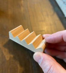4 paint brush rests – made of solid beech wood – proudnly made in the USA