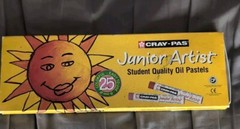 Sakura Cray-Pas Junior Artist Student Quality Oil Pastels 25 Colors