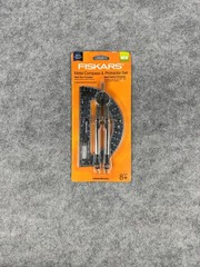 Fiskars Metal Compass & Protractor Set Metal Bow Compass Metal Fashion Compass