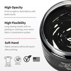 32 Ounce Alpine White Liquid Ink Advanced Water Based for Fabric Screening