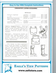 Longhunter Leather Accessories Pattern