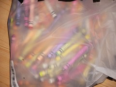Mixed Lot Of Used Crayons Assorted Colors And Brands – Crafts Art Supplies