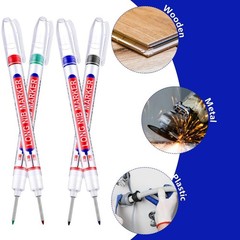 24 Pieces Deep Hole Marker Pens 20 Mm Deep Drill Hole Long Nib Marker Multi